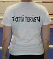 T-paita logolla, valkoinen_taka, 10 €